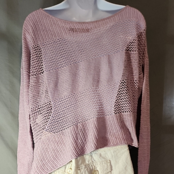 Prana Mauve Scoop Neck Sweater - Picture 5 of 8